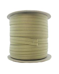 25mm / 1" TAN499 Tubular Webbing roll
