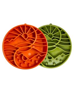sodapup-yin-and-yang-dog-etray-AKA-sun-and-moon-orange-and-green