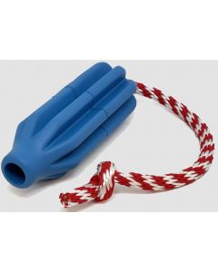 USA K-9 Rocket Reward Dog Toy - Tug and Retrieving Toy - Large - Blue