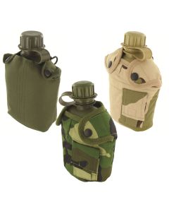US G.I Plastic Water Bottle and Covers 