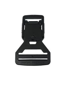 Fidlock V-Buckle 25 SB/40 LL - Black Flap - V-12301-000002(BLK)PB