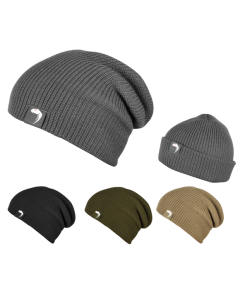Logo Bob Hat – Warm Knitted Beanie for Outdoor, Work and Casual Wear