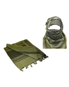 Olive Green and Black Quality Shemagh