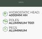 RESPITE 1 PERSON TUNNEL TENT, Green Highlander Tent 