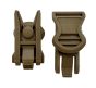 FMA Tan Swivel Clips for Tactical Helmet Rails