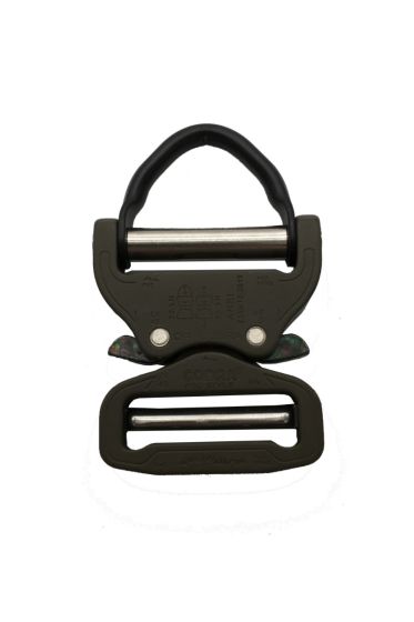 AustriAlpin 45mm / 1.75" Cobra Buckle - D-ring - Brown Grey - FX45QVO-XB