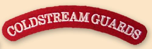 Coldstream Guards Shoulder Titles (pair)