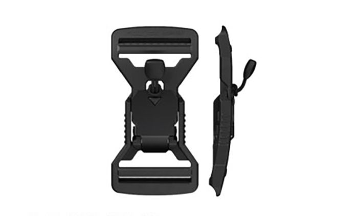 Fidlock-Black-V-Buckle-40mm-Ladderlock-Flap-Pull Tab 