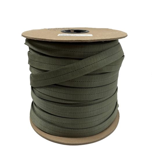 25mm / 1" Ranger Green Tubular Webbing (MIL-W-5625 Roll