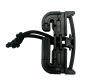 Duraflex Quick Attach Split Bar Quick Release Buckle / Tubes V2 - Single Slot Black Male ONLY