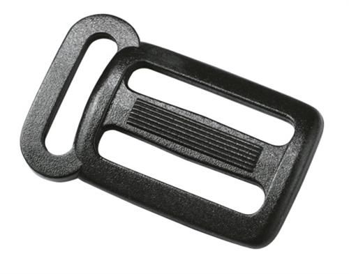 Duraflex Black 15mm - 15mm Sternum Strap Adjuster Triglide / Sliplok (5/8")