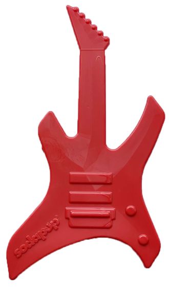 Sodapup Nylon Electric Guitar Power Chewer Dog Toy - Red - Large