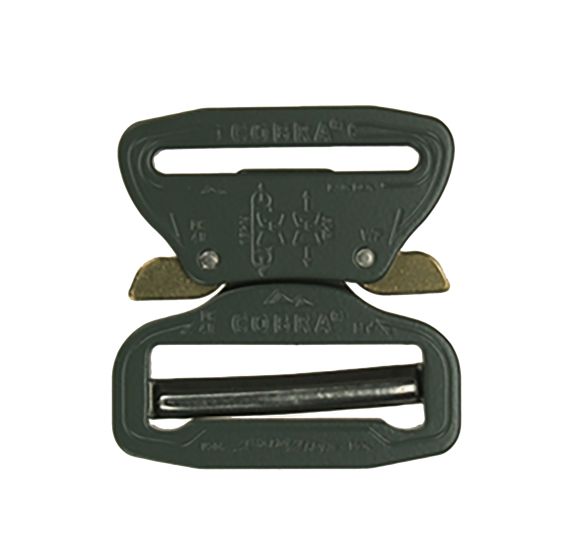 AustriAlpin 45mm 1.75" Foliage Green Cobra Buckle XL Clips FC45CVF-XL