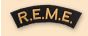 Royal Electrical and Mechanical Engineers Shoulder Titles (pair)