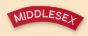 Middlesex Regiment Shoulder Titles (pair)