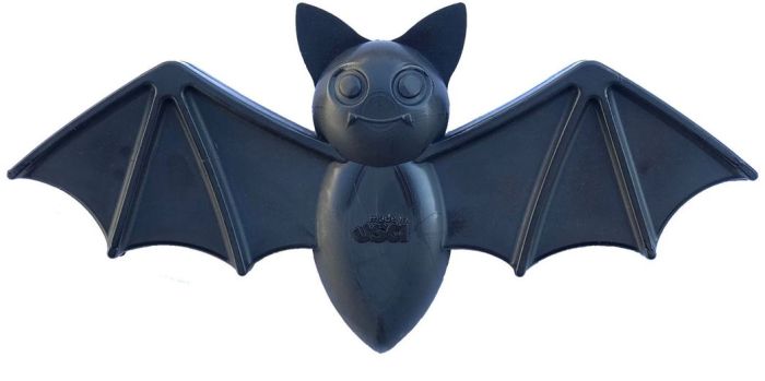 Sodapup Nylon Vampire Bat - Power Chewer Dog Toy - Black - Large