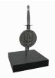 SAS 21 Special Air Service Regiment Pewter Coin Dagger Presentation On Slate Base