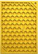 SodaPup Lick Mat - Enrichment EMAT with Honeycomb Design - Small - Yellow