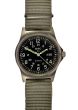 MWC G10 LM Military Watch with 12/24 Pattern NATO Dial front on
