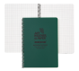 A5 Green Modestone Side Spiral Notebook - 50 Sheets