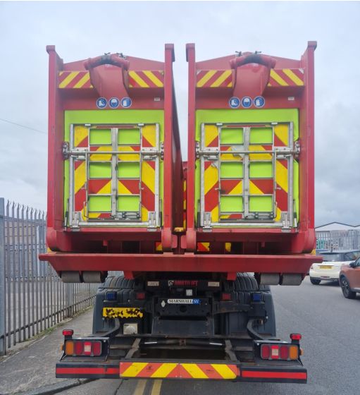 UKOM Fire Truck Mesh Rear Cover (High Viz)