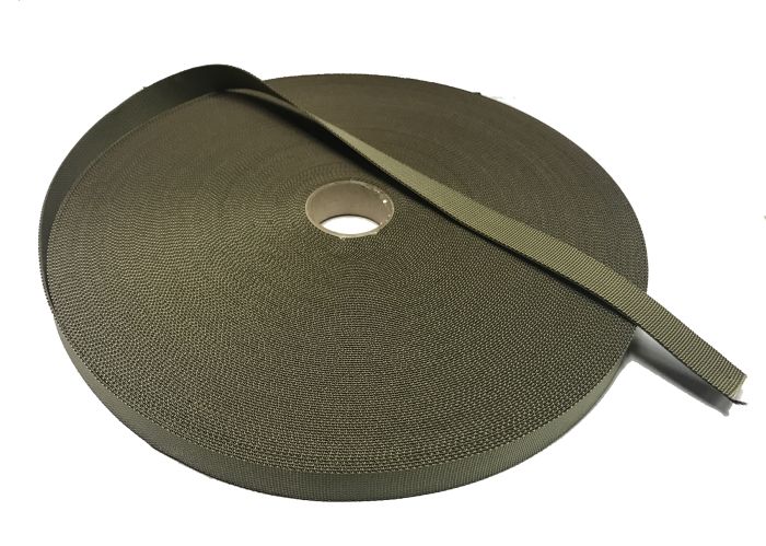 Light Olive  19mm / 0.75" Webbing