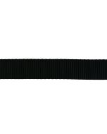 Black 25mm / 1" Woven Polyester Webbing ST