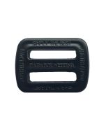 AustriAlpin 25mm / 1" - 2 slot buckle / Triglide - Black ( FC06B-K ) 