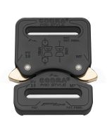 AustriAlpin 25mm / 1" Black COBRA® Pro Style Buckle - Male Fixed Female Fixed FY25KFF