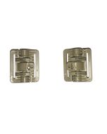 Pair of Tan ROC 40 - Rapid Open Connector closed