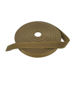Coyote-Brown-38mm-1.5"-Plain-Weave-Webbing-roll