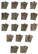 Bronze on Multicam / MTP Rank Slide Epaulette - (All Ranks)