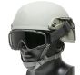 Tactical Helmet Rail Black Goggle Swivel Clips 36mm on rails