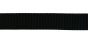 Black 25mm / 1" Woven Polyester Webbing ST