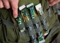6 Hour 4” Military ChemLight (10cm) Green lightstick (Cyalume® Branded) on molle