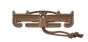 Duraflex Quick Attach Split Bar Quick Release Buckle / Tubes V2 - Double Slot (Coyote Brown IR)