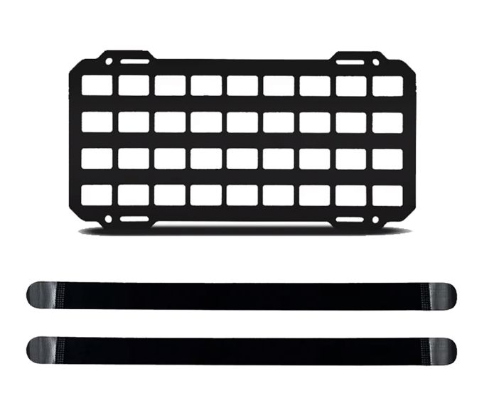 Durable MOLLE/PALS Panel – Gear Organizer with Adjustable Straps (300 x 140mm)