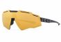 GATORZ-MILSPEC-BALLISTIC-BLASTSHIELD-,-BLACK-WITH-BLACK-LOGO-GOLD-MIRROR-POLARIZED-WITH-ANTI-FOG-FRONT-VIEW