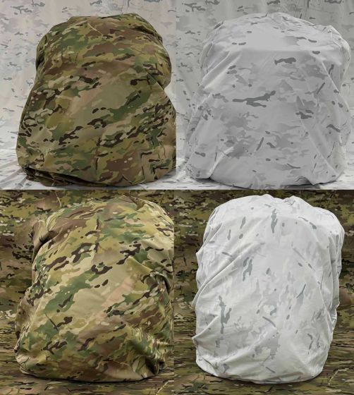 UKOM Reversible Rucksack Cover — Multicam Alpine - Multicam Classic (Quattro Assault Laminate, Waterproof)
