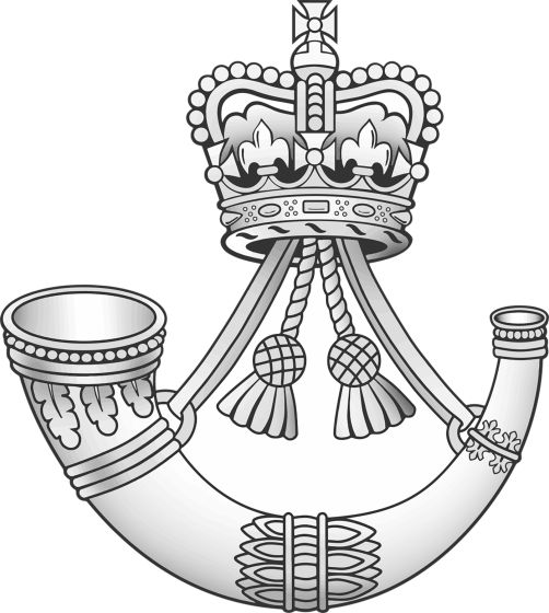 THE RIFLES Cap Badge Vinyl Decal / Sticker (10cm x 12cm)