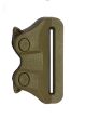 AustriAlpin / ITW Tan GT Cobra Female Fixed 45mm - 1 3/4" FG45CWF (Plastic Half Buckle)