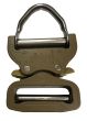 AustriAlpin Ansi D Ring Cobra 45mm Buckle (Coyote Brown) + XL Clips FX45CVD-XL
