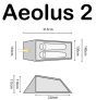Highlander Inflatable Aeolis 2 Person Tent 