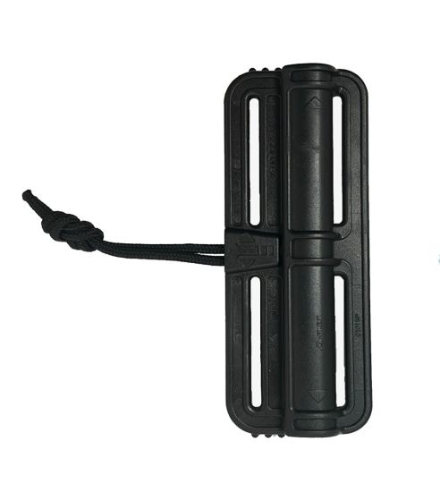 Duraflex Quick Release Buckle / Tubes V2 - Double Slot (Black)