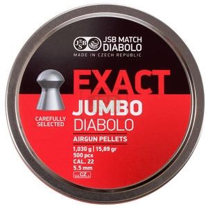 JSB Exact Jumbo .22 Pellets, Tin of 500