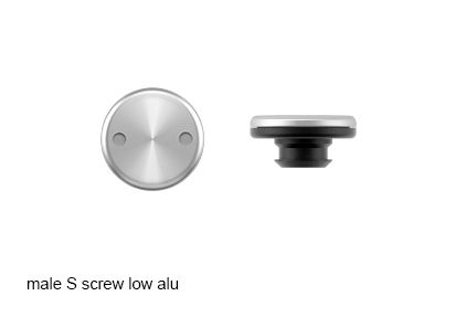 Fidlock Snap Male S Screw Low Alu 05043