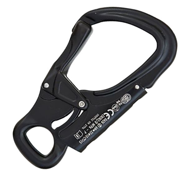 Kong Tango Double Gate Carabiner - Black