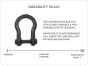 Industrial Dog Anchor Shackle Tug Toy