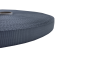 Grey 25mm / 1" Woven Polyester Webbing ST