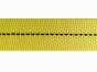25mm / 1" Hi-Viz Yellow Tubular Webbing